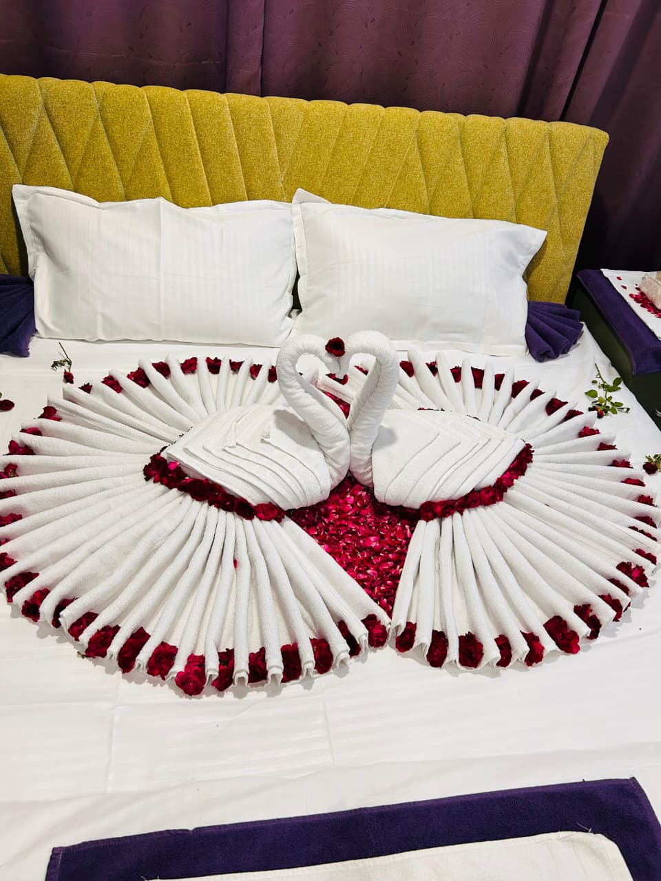 Romantic Room at Hotel Purple